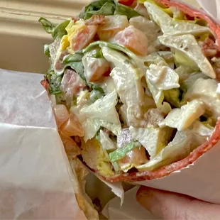 Cobb Salad Wrap