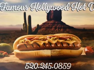 AJ’s famous Hollywood Hot Dogs