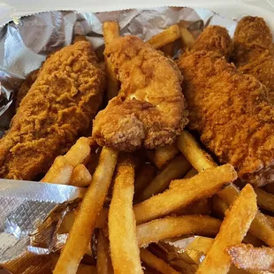 Fingers and fries