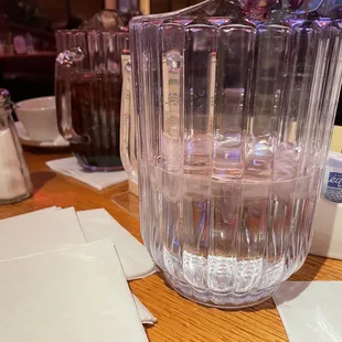 Leaving the pitcher, I like that.