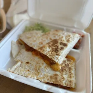 Chicken quesadilla