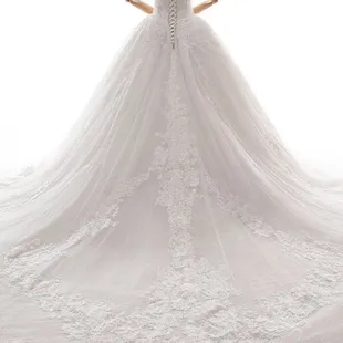 Dress #2 before the alterations. The corset was replaced with a button back from dress #1