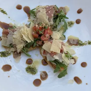 Prosciutto bruschetta