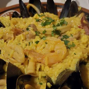 Seafood Paella