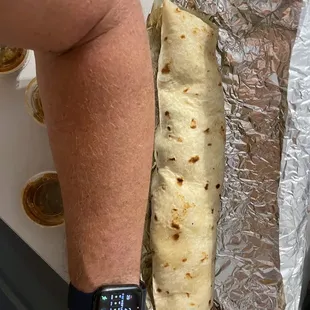 Burrito the size of my arm!!!!