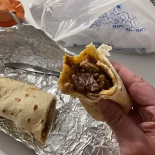 Grandes Carnitas Burrito