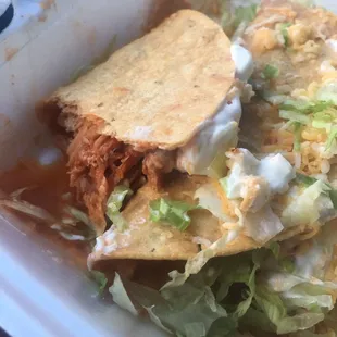 Crispy Chicken Tacos