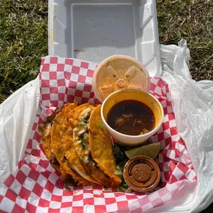 Look at this beauty: Quesabirria  by Rafa&apos;s Tacos