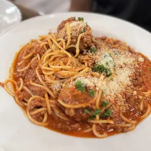 Spaghetti &amp; meatballs