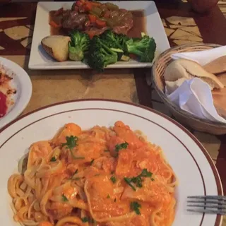 Fettuccine al Salmone