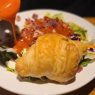 a plate of food