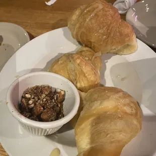 Nutty Honey Butter Croissants