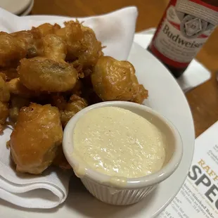 Batter-Fried Mushrooms