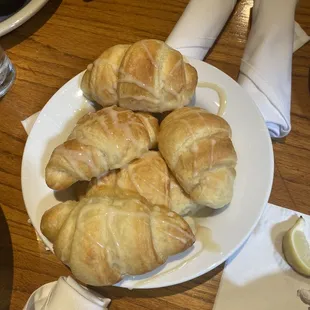 Honey walnut croissants