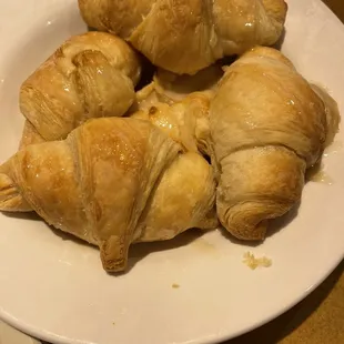 croissants on a plate