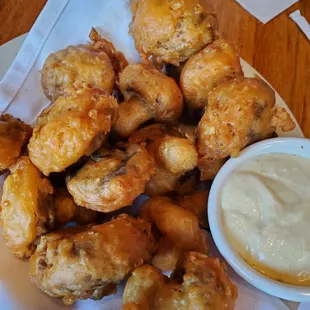 Beer Battered Fried Mushrooms