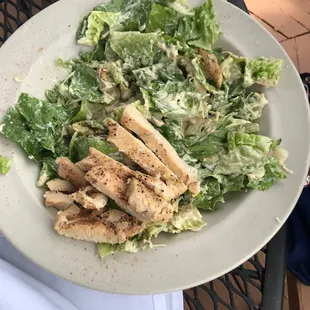 Grilled Chicken Caesar salad.  Excellent!