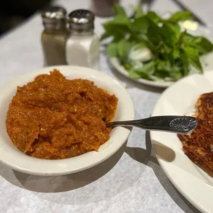 Ikra-- Persian eggplant dip