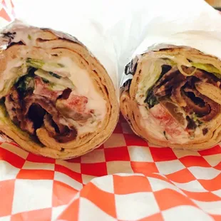 Donner Kabob Sandwich