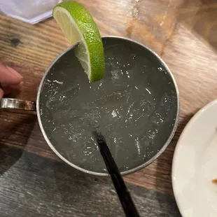 Not sure what kind of mule this was. Very tart at first, but eventually enjoyed it