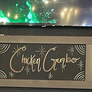 Menu sign