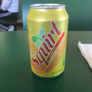 a can of soda
