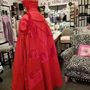 Back view of this amazing cape from Dr. Strange costume