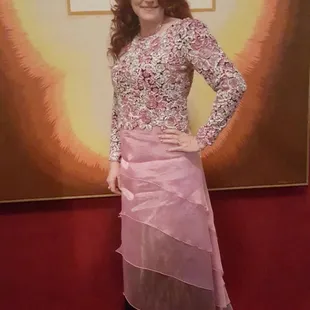 Photo of RAGtimeDesigns. Believe it our not...This is my $40 formal I whipped up in a pinch to go to a formal event last year. I love Pink!