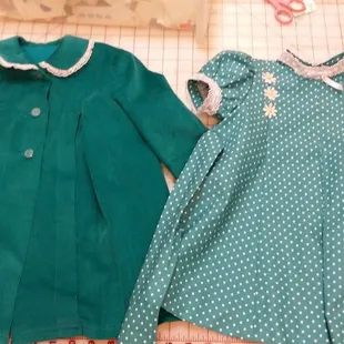 Photos of RAGtimeDesigns. Kids clothing made to look vintage for a  Shirley Temple Costume.