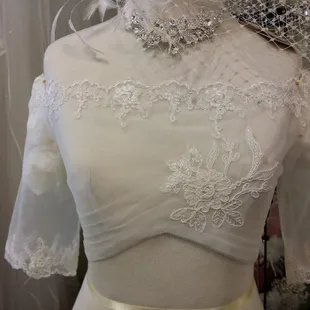 Photo of RAGtimeDesigns. Costume Bridal Jacket. This was worn over a strapless gown.
