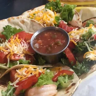Shrimp tacos