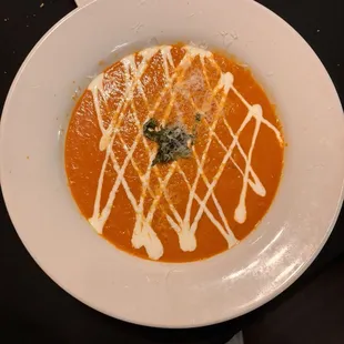 Soup of the day Tomato Bisque