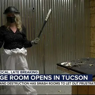 It is what we do. Rage &amp; Destruction has new friends in KOLD and Bailey O'Connell! #smashroom #rageroom #mentalhealthmatters