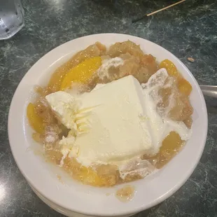 Best peach cobbler ever!