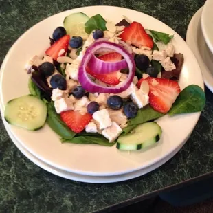 Red, White and Blue Salad