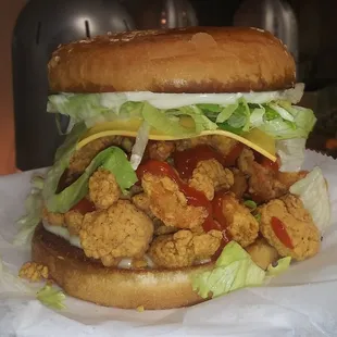 Shrimp on bun