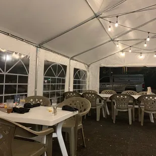 Once patio outdoor, especially for the covid-19 season.