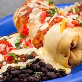 Raging Queso Burrito