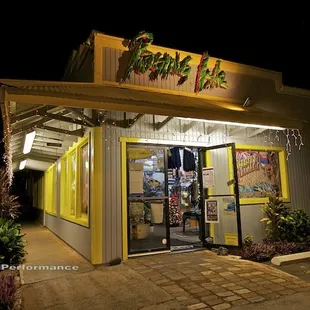 Raging Isle's Entrance - Night View
