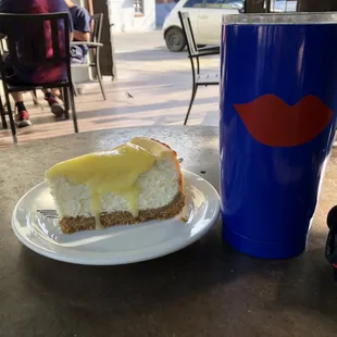 The cheesecake is divine.