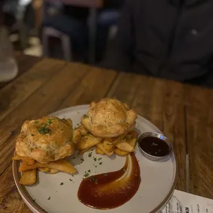 Classic New Zealand Meat Pies &amp; Chips. Amazing!