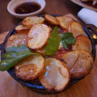 "The Slow Lamb". It's a lamb casserole. Really good! Also the portion is huge!