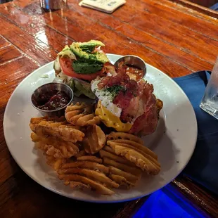 Burger. With tons of modifications.