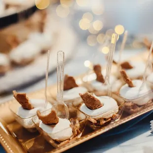 a platter of appetizers