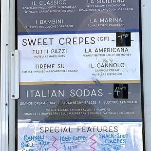 Food Truck Menu