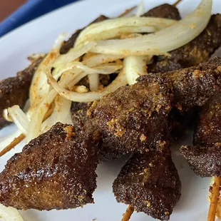 Beef kabob