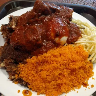 #9 - Awaakye &amp; Fish and Meat
