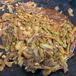 Bittermelon for days (Day #2 with black bean sauce and beef)