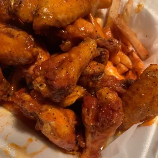 Honey Hot Lemon Pepper wings