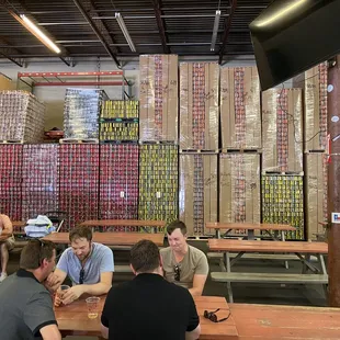 Look at all that beer!